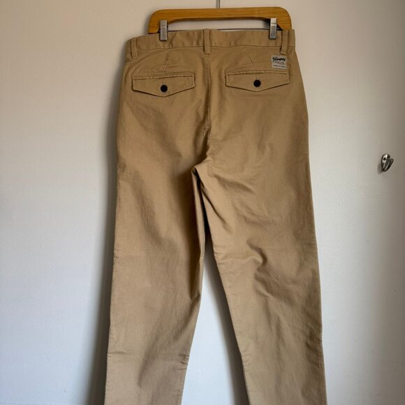 The Stronghold Khaki Relaxed/Tapered workwear cotton chino pants - Picture 2 of 4